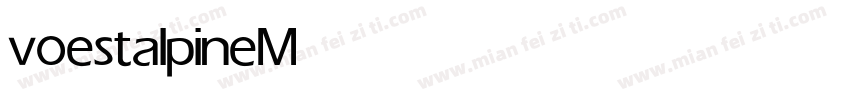 voestalpine Medium字体转换